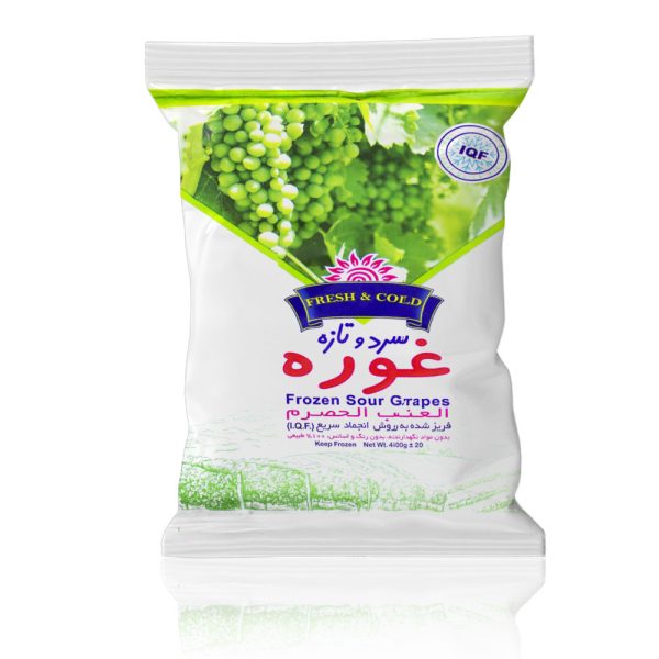 Fresh & Cold UNRIPE GRAPES 12*400 g